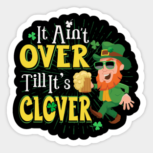 st patricks day funny Sticker